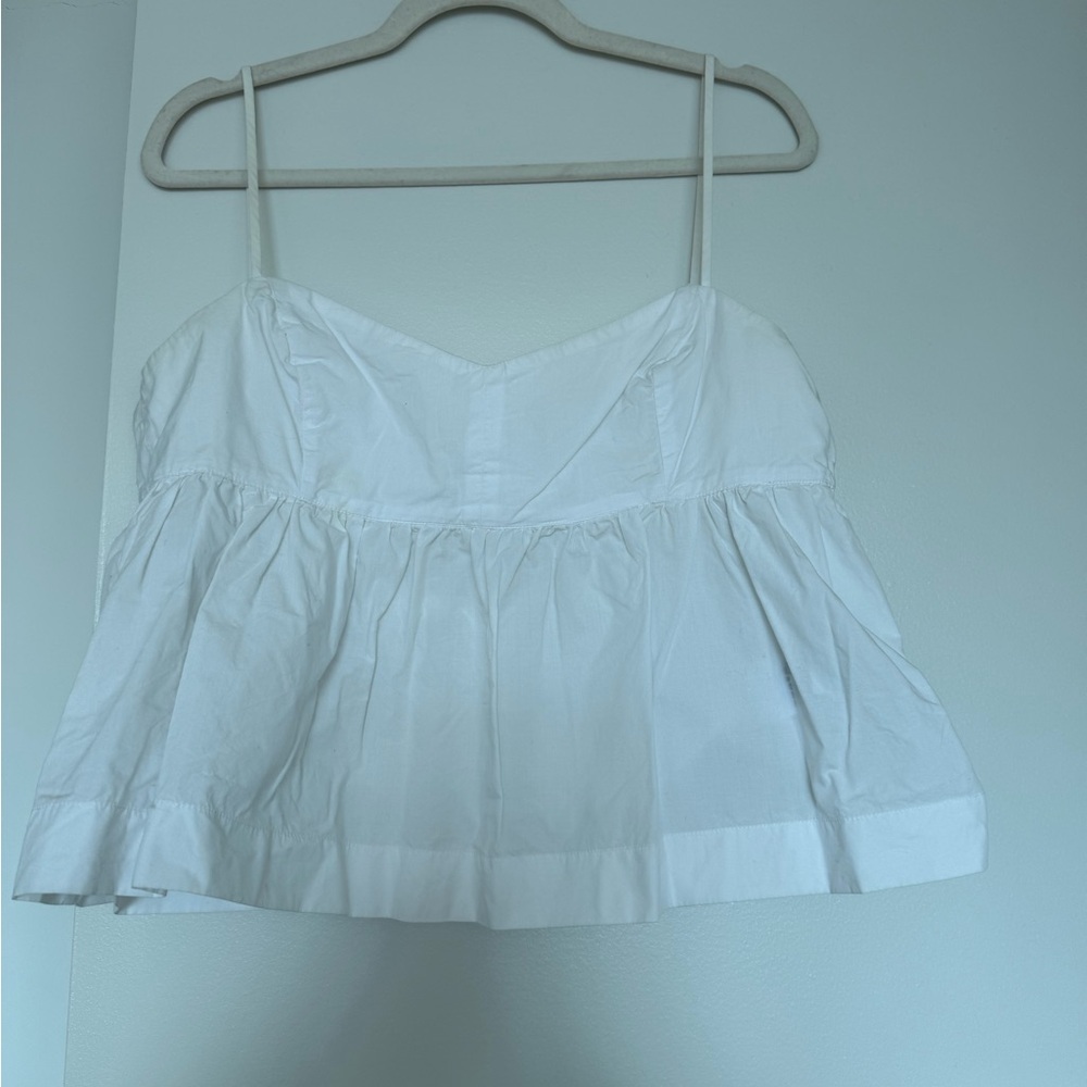 J. Crew White Camisole Top